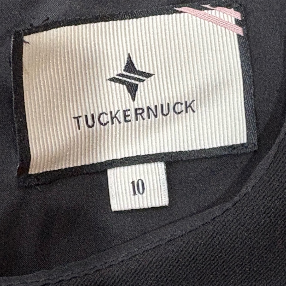 Tuckernuck Black Three-Quarter Sleeve Structured Mini Dress, NWOT - Picture 14 of 14